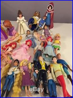 Disney Princess Dolls magiclip Polly PocketBundle Princes Castles Accessories+