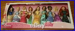 Disney Princess Film Collection Doll Gift Set 9 New In Box 12 Dolls
