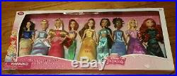 Disney Princess Film Collection Doll Gift Set 9 New In Box 12 Dolls