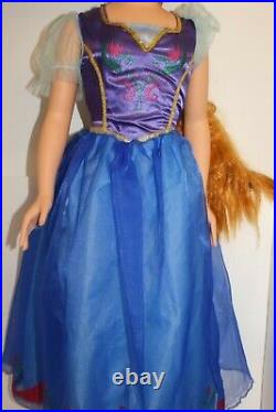 Disney Princess Frozen Anna My Size Doll Jakks Pacific 2014 3 Foot Tall