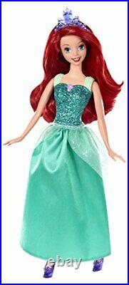 Disney Princess Glitter Dress Princess Doll Ariel (CBD34)