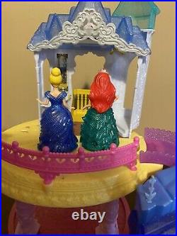 Disney Princess Glitter Glider Castle Magiclip Doll Mattel Little Kingdom Lot