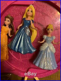 Disney Princess Glitter Glider Castle and Magiclip Dolls