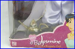 Disney Princess Jasmine 16 Keepsake Porcelain Doll 2003 The Brass Key Inc NOS