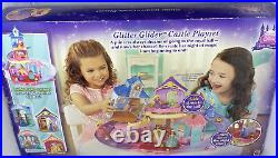Disney Princess Little Kingdom Glitter Glider Castle With Princess + Extra Doll