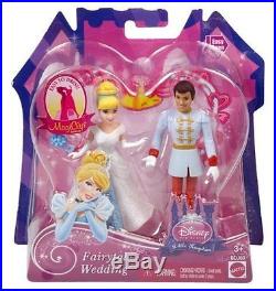 Disney Princess Little Kingdom Magiclip Cinderella Fairytale Wedding Dolls