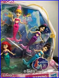 Disney Princess Little Mermaid 30 Years ARIELS SISTERS Gift Doll Set Hasbro NEW