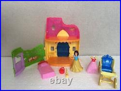 Disney Princess Magiclip Doll Castle Palace Cinderella Ariel Snow White Rapunzel