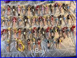 Disney Princess Magiclip Lot 100+ Pieces Doll/Dress/Carriage