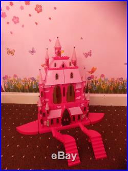 Disney Princess Magiclip Sleeping Beauty Aurora Castle Carriage Dolls Dresses