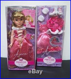 Disney Princess & Me Sleeping Beauty Aurora 1st Ed. 18 Doll & Skating Outfit