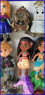 Disney Princess Mini Toddler Doll Poseable Approx. 3.5 big lot of 32 H