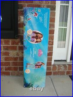 Disney Princess My Size Ariel 38 Life Size Little Mermaid Doll over 3ft New