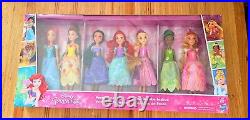 Disney Princess Party Dress Pack Set of 7 Dolls New