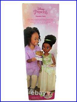Disney Princess Playdate Tiana 32 Tall Doll Storytelling Accessories bake