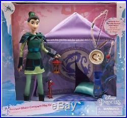 Disney Princess Princess Mulan Campsite 11.5-Inch Doll Playset