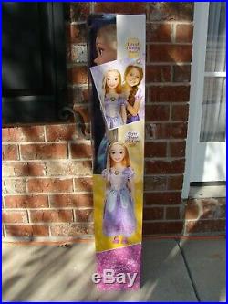 Disney Princess Rapunzel 38 Life Size Tangled My Size Barbie Type Doll NEW