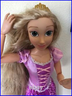 Disney Princess Rapunzel Doll 32 Playdate, My Size Articulated Doll Jakks Top