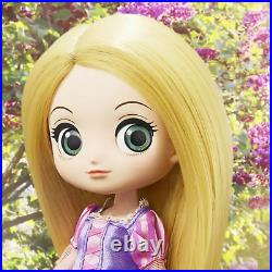 Disney Princess Rapunzel Doll Figure Soft hair Cute Gift Q Posket Doll Limited