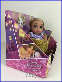 Disney Princess Royal Baby Rapunzel Cradle 10 Doll Jakks Toys R Us Exclusive