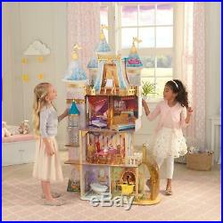 Disney Princess Royal Celebration Dollhouse Kids Doll House Play Toy Girl Gift