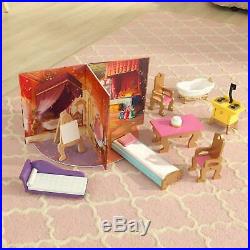 Disney Princess Royal Celebration Dollhouse Kids Doll House Play Toy Girl Gift
