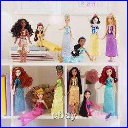 Disney Princess Royal Collection, 12 Royal Shimmer Fashion Dolls with Skirts