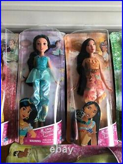 Disney Princess Royal Shimmer Dolls Complete Set Of 11 Hasbro 2018