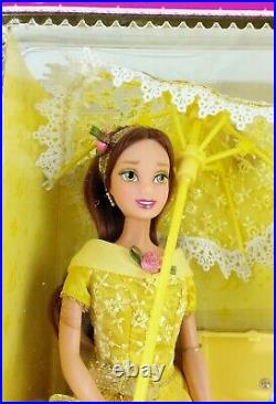 Disney Princess Royal Travels Belle Doll with Trunk/Vanity NRFB