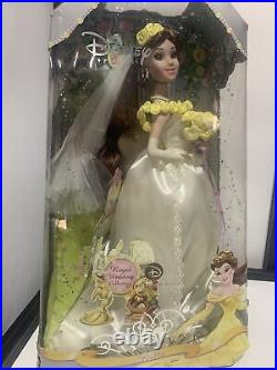 Disney Princess Royal Wedding Collection BELLE Porcelain Doll New in Box