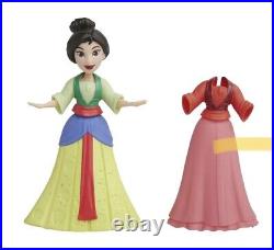 Disney Princess Secret Styles Royal Ball Collection, 12 Multicolored NEW