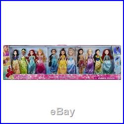 Disney Princess Shimmering Dreams Collection 11 Doll Set Hasbro New Free Ship