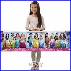 Disney Princess Shimmering Dreams Collection 11 Pack Dolls Princesses WOW 2017
