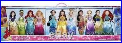 Disney Princess Shimmering Dreams Collection Girls Dolls 11 Pack Play Set