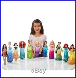 Disney Princess Shimmering Dreams Collection of Barbie Dolls by Hasbro 11 Pack