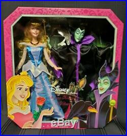 Disney Princess Sleeping Beauty Maleficent Dolls 2013 Signature Collection