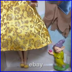 Disney Princess Snow White Lamp Dwarf Doll Figure Barbie Lovers Unused