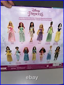 Disney Princess Toys 13 Princess Fashion Dolls with Sparkling Clothing NIB