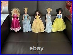 Disney Princess Vintage Doll Lot (5 Vintage Disney Dolls!)