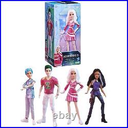 Disney Princess Zombies 3 Leader of The Pack Fashion Doll 4-Pack 12-Inch Do