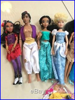 Disney Princesses, Barbies and Other Doll Bundle 14 in Total