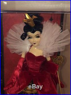 Disney Princesses Designer Collection Queen Of Hearts Villain LE Doll COA