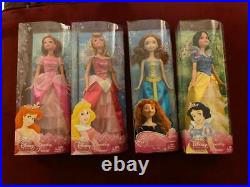 Disney Princesses (Lot of 8 dolls) Dolls & Boxes NewithMint Condition