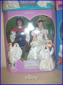 Disney Snow White and Prince Wedding Gift Set Special Edition 2005