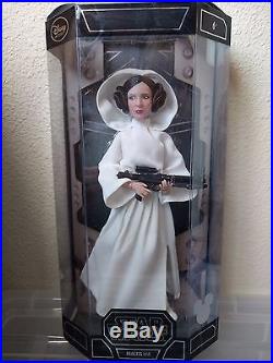 Disney Star Wars Princess Leia Limited Edition Doll 2015 D23 Expo Carrie Fisher