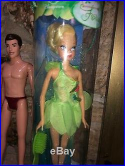 Disney Store 12 Doll Lot Cinderella Aurora Elsa Belle Anna Jasmine Mulan Tinker