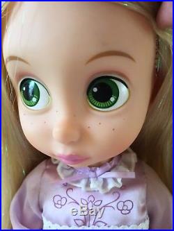 Disney Store 1st Edition Rapunzel Tangled Glitter Hair Animator Doll