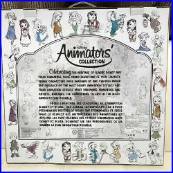 Disney Store ANIMATORS Collection MINI DOLL SET 15 Figure initial USED