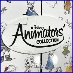 Disney Store ANIMATORS Collection MINI DOLL SET 15 Figure initial USED