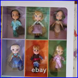 Disney Store ANIMATORS Collection Princess MINI DOLL SET 15 Figure Display Box
